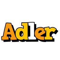 Adler cartoon logo
