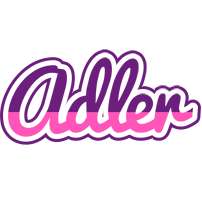 Adler cheerful logo