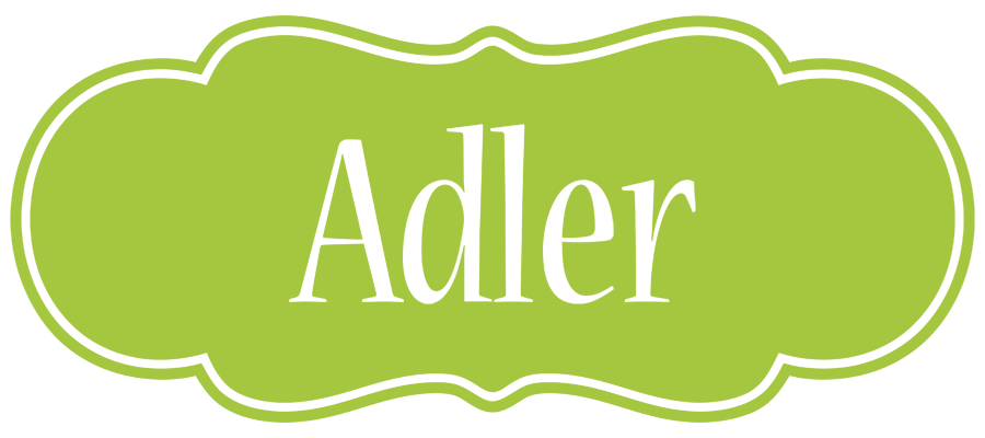 Adler family logo