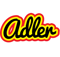 Adler flaming logo