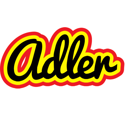 Adler flaming logo