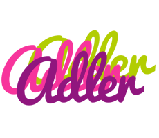 Adler flowers logo