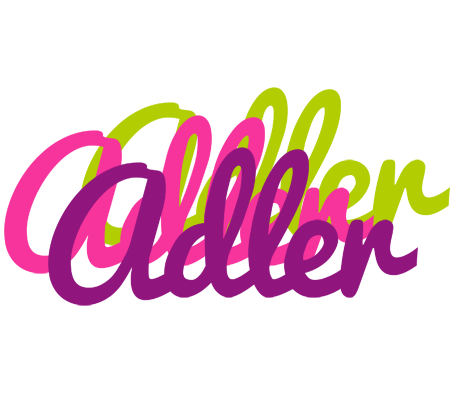 Adler flowers logo