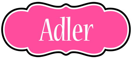 Adler invitation logo
