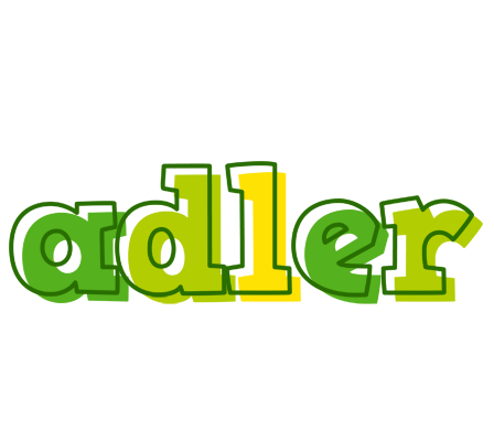 Adler juice logo