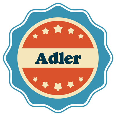Adler labels logo