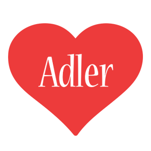 Adler love logo