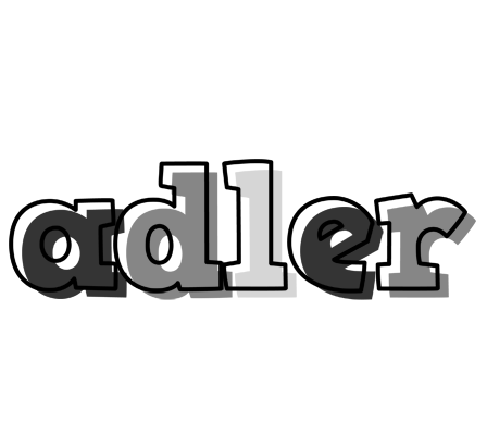 Adler night logo