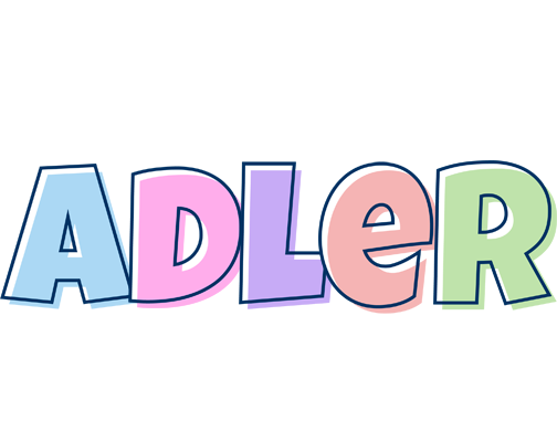 Adler pastel logo