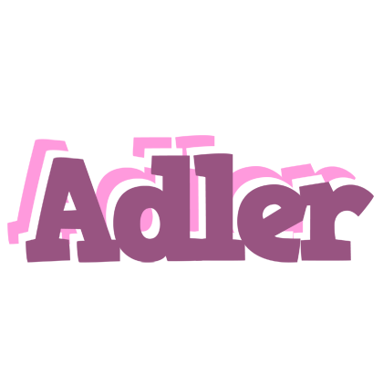 Adler relaxing logo