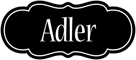Adler welcome logo
