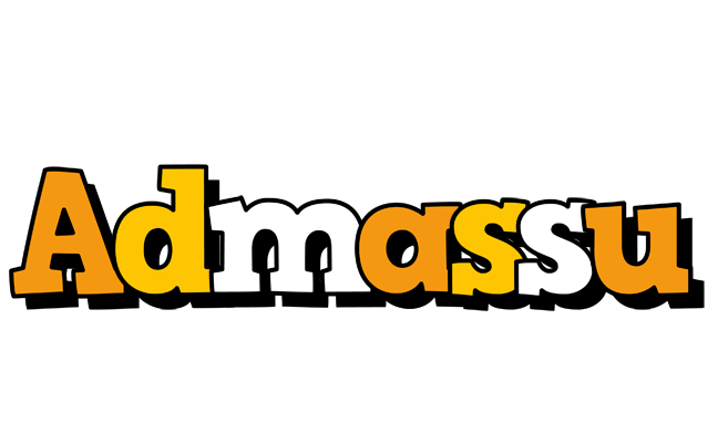 Admassu cartoon logo
