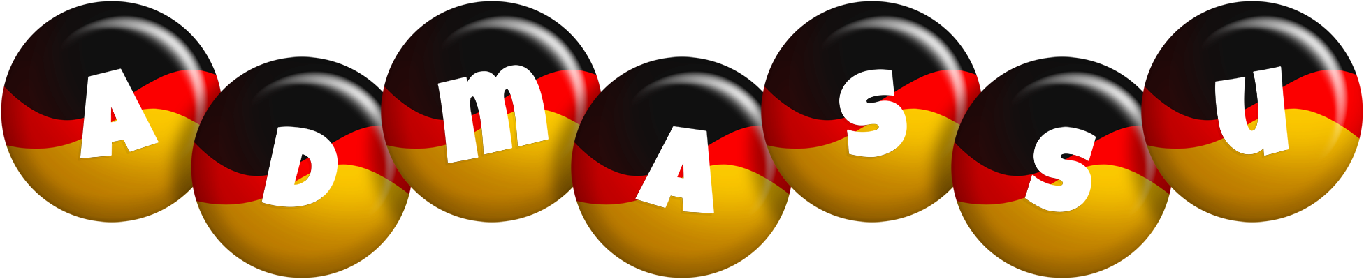 Admassu german logo