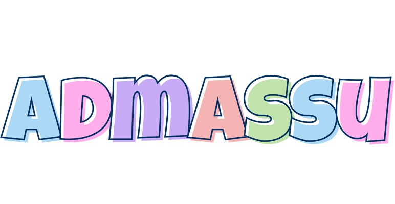 Admassu pastel logo