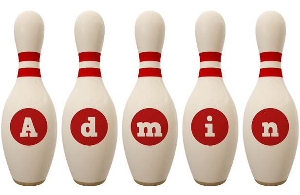 Admin bowling-pin logo