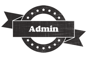 Admin grunge logo