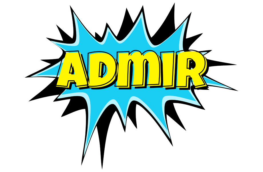 Admir amazing logo