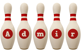 Admir bowling-pin logo