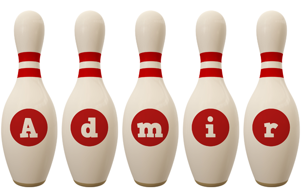 Admir bowling-pin logo