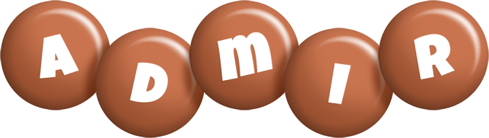 Admir candy-brown logo