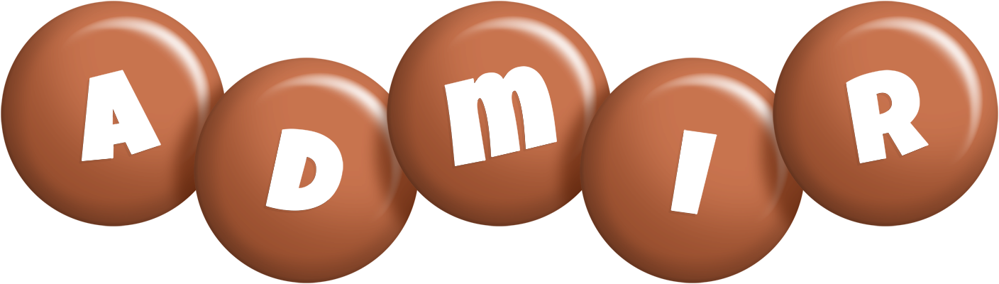 Admir candy-brown logo