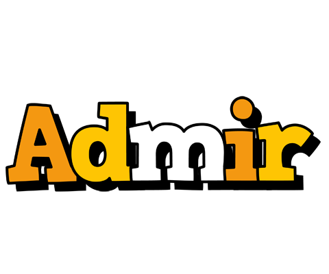 Admir cartoon logo