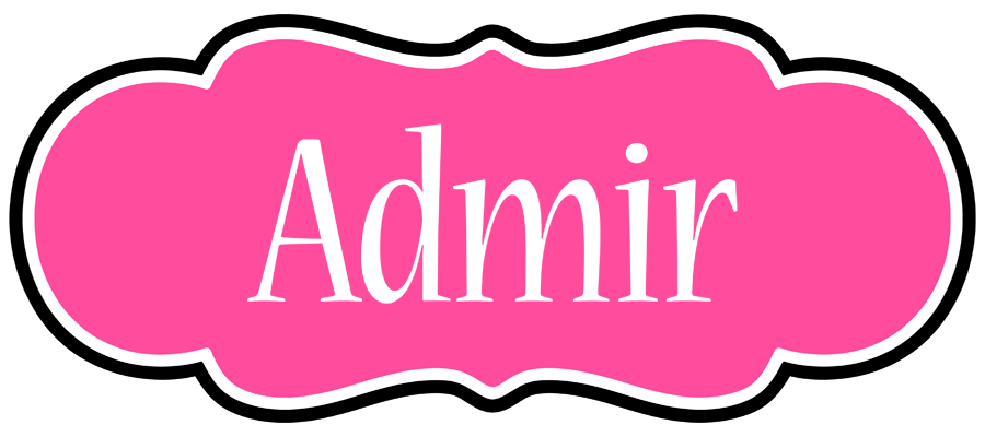 Admir invitation logo