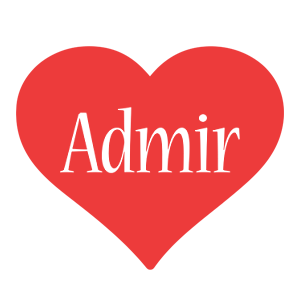 Admir love logo