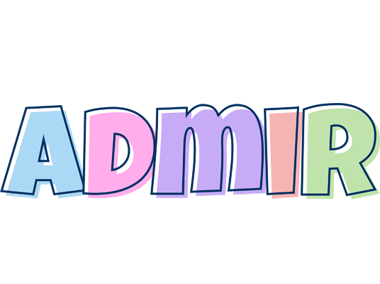 Admir pastel logo
