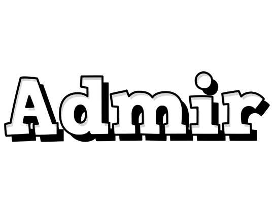 Admir snowing logo