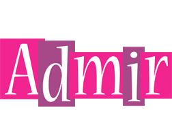 Admir whine logo