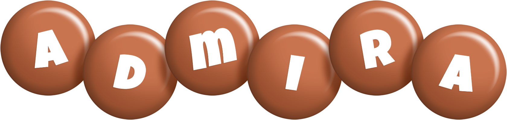 Admira candy-brown logo