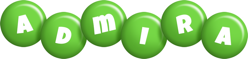 Admira candy-green logo