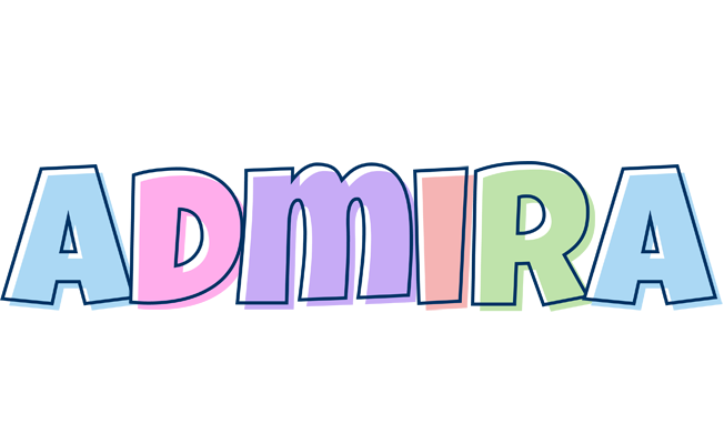 Admira pastel logo
