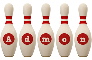 Admon bowling-pin logo