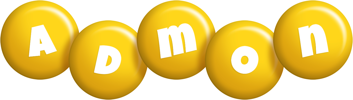 Admon candy-yellow logo