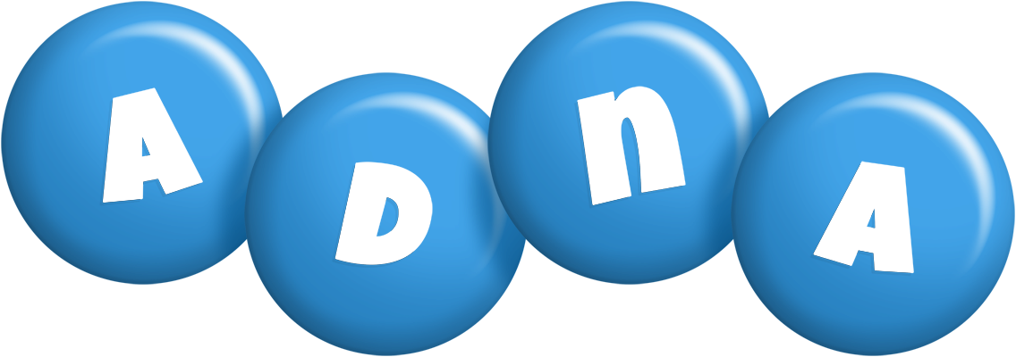Adna candy-blue logo