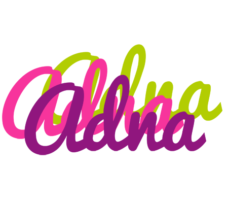 Adna flowers logo
