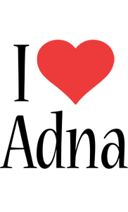 Adna i-love logo
