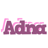 Adna relaxing logo