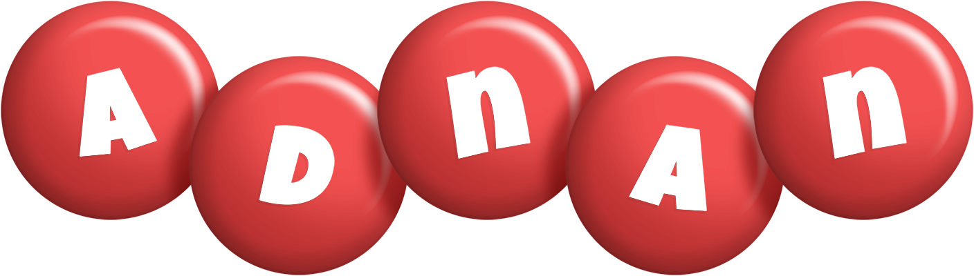 Adnan candy-red logo
