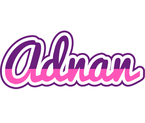 Adnan cheerful logo