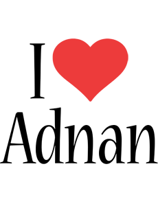 Adnan i-love logo