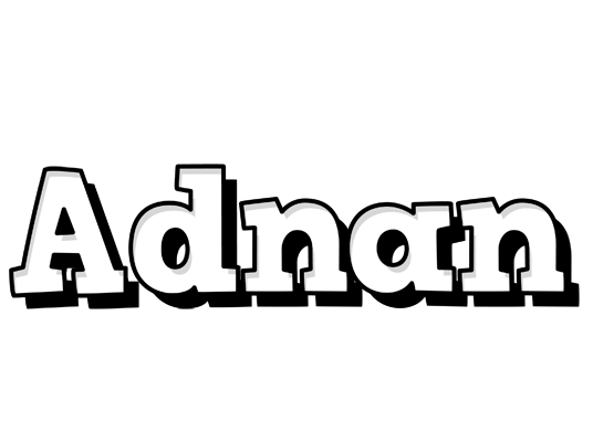 Adnan snowing logo
