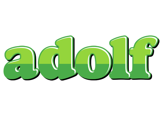 Adolf apple logo