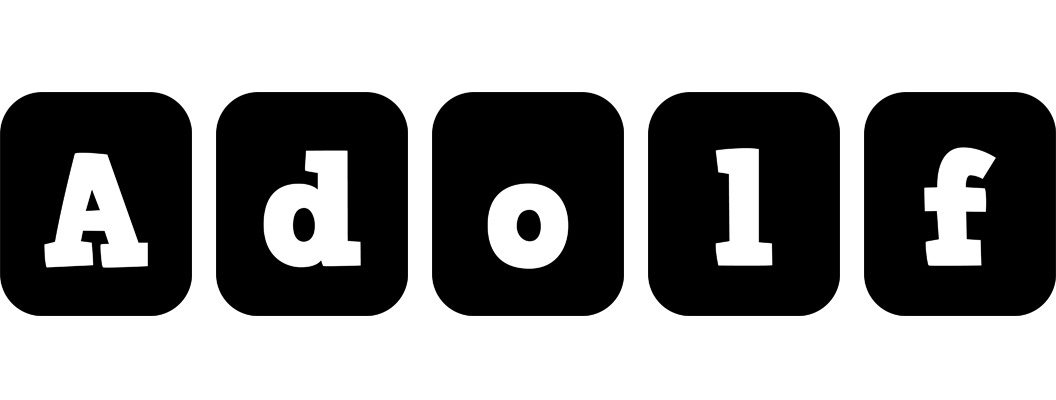 Adolf box logo
