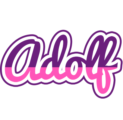 Adolf cheerful logo