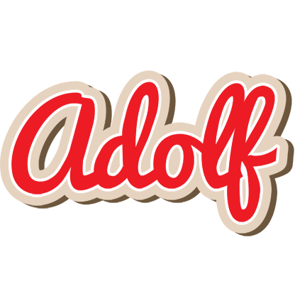 Adolf chocolate logo