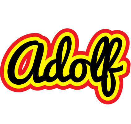 Adolf flaming logo