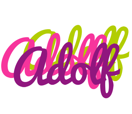 Adolf flowers logo